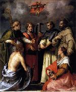 Andrea del Sarto Disputation on the Trinity
